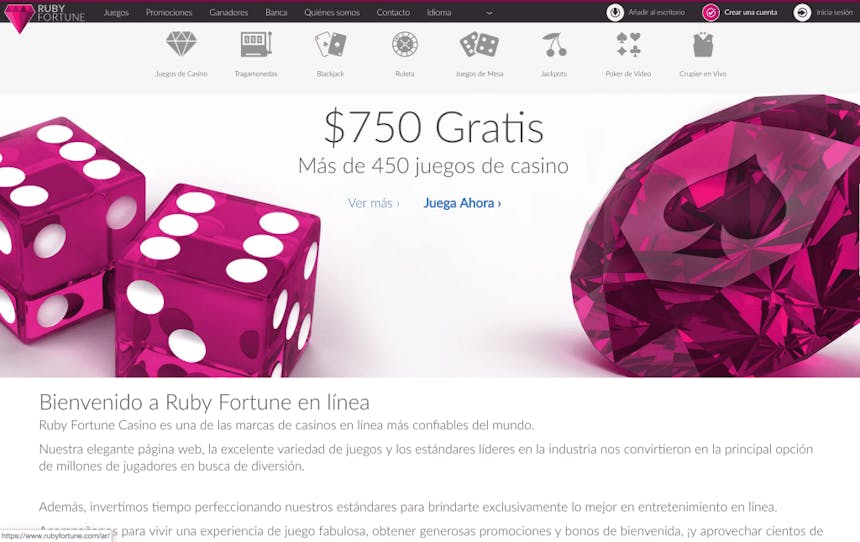 Ruby Fortune promozioni e bono