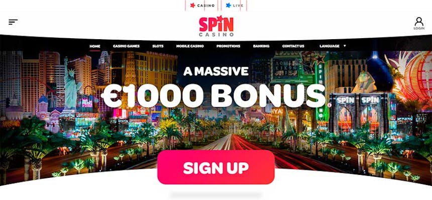 Spin Casino promozioni e bono