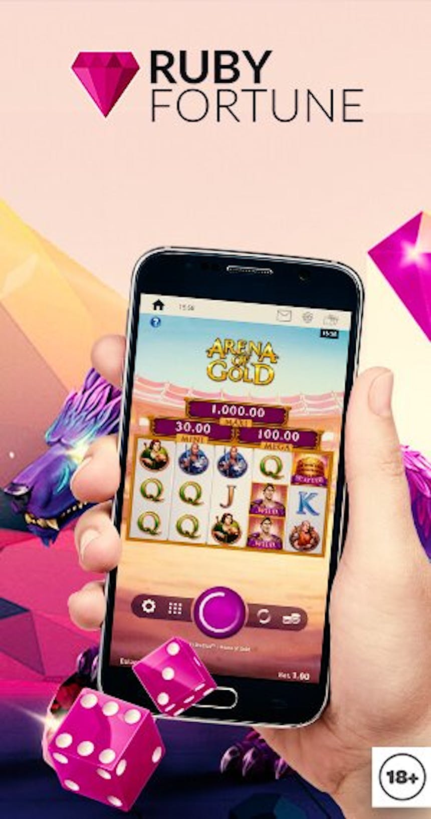 Descarga la aplicacion movil de Ruby Fortune