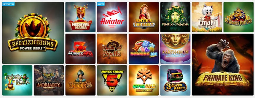 Juegos de casino de NetBet